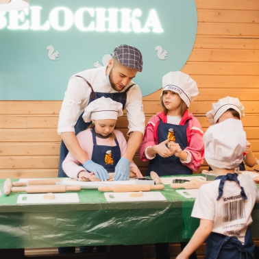 Детские мастер-классы в ресторане Belochka